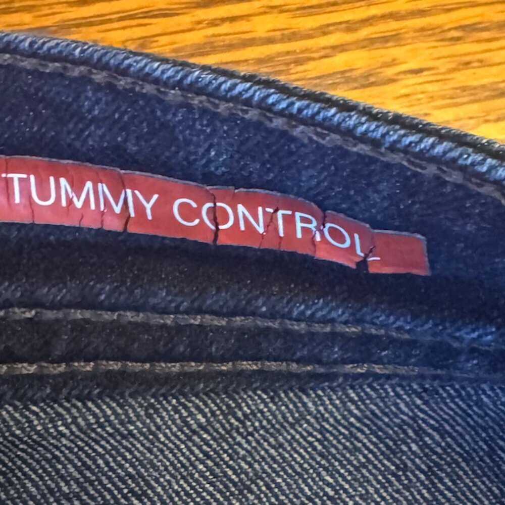 Women's Jeans - Style & Co Size 114Tummy Control, dark blue NWOT (WJJ008) - Picture 8 of 10